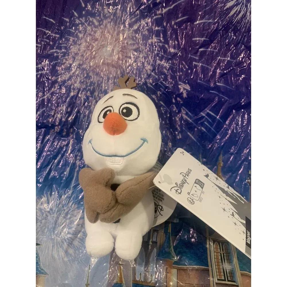 2025 Disney Parks Olaf Frozen Snowman Plush Bag‎ Huggers Magnet Pal NWT